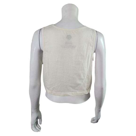 MAUI & Sons crop sleeveless tee, tropical wave tank top,100% cotton,XL - Picture 5 of 11